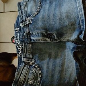 Little girls jean shorts